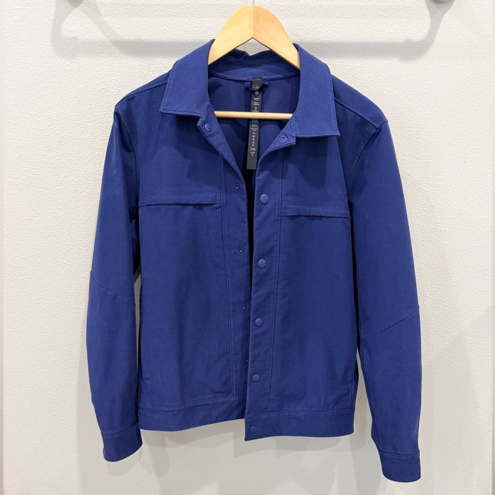 lululemon athletica Men's Blue Shirt Jacket. Size S.